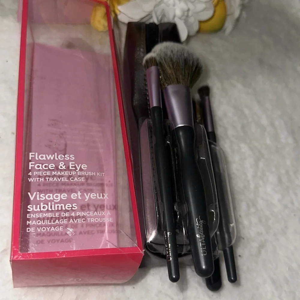 ULTA Beauty Flawless Face‎ & Eye 4pc Brush Kit